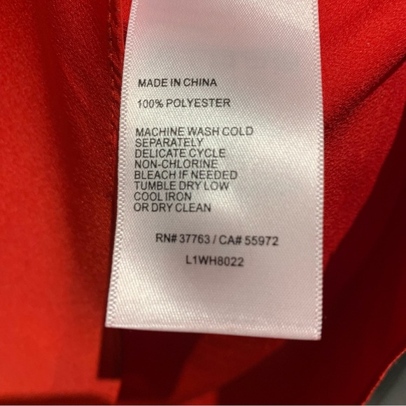 Red Laundry Blouse - Picture 7 of 8